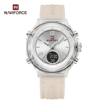 The Navigator: Women's Multifunctional Dual-Time Sport-Chic Quartz Movement Wristwatch