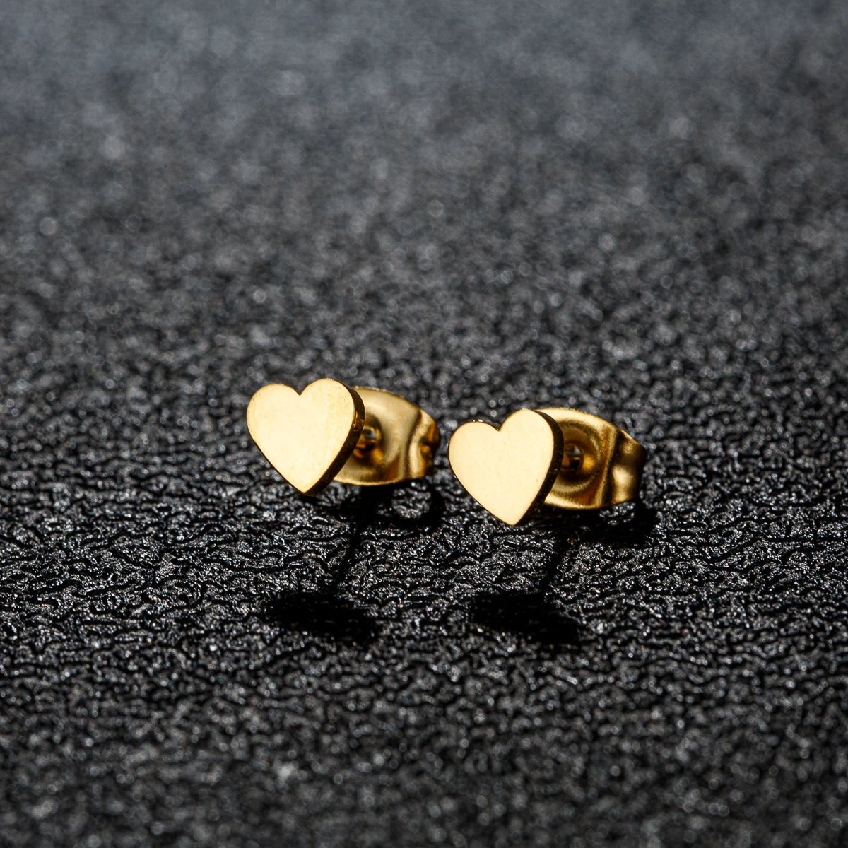 Sweet Heart Stud Earrings