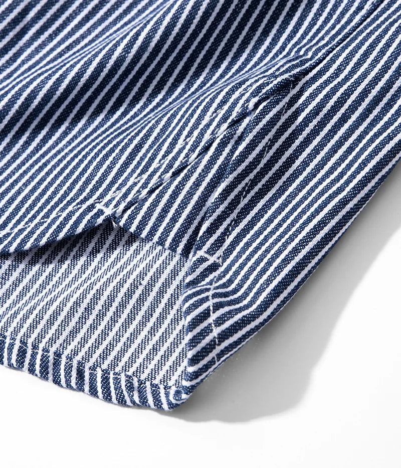 OKONKWO Heritage Striped Workshirt: The "Indestructible" Outdoor Essential