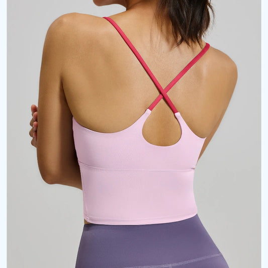 The Sculpt & Flow Longline Sports Bra