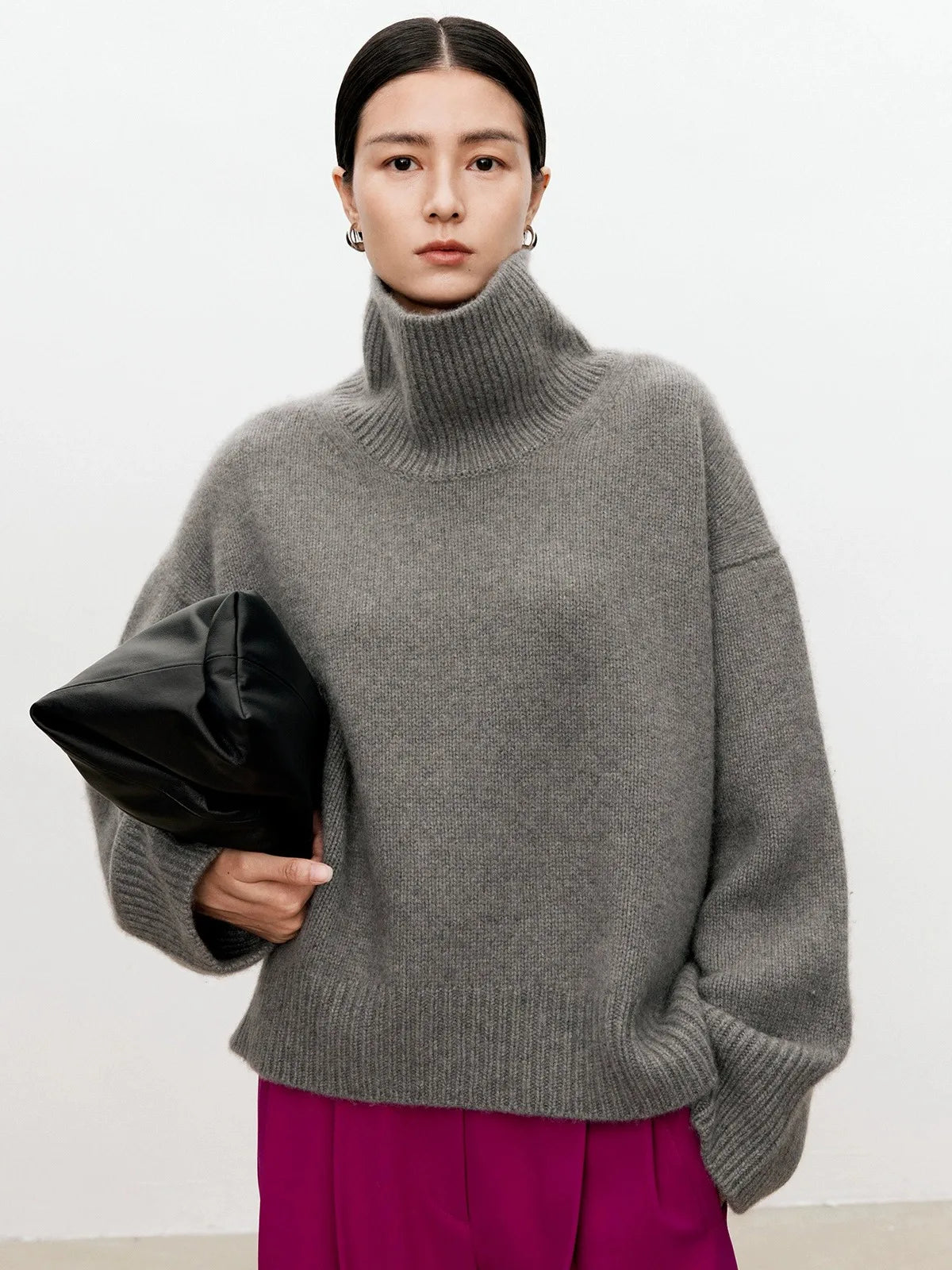 The Bauhaus Cashmere Turtleneck Knit