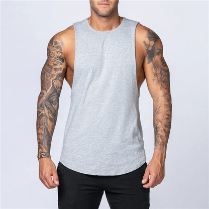 Men's Performance Drop-Armhole Gym Vest