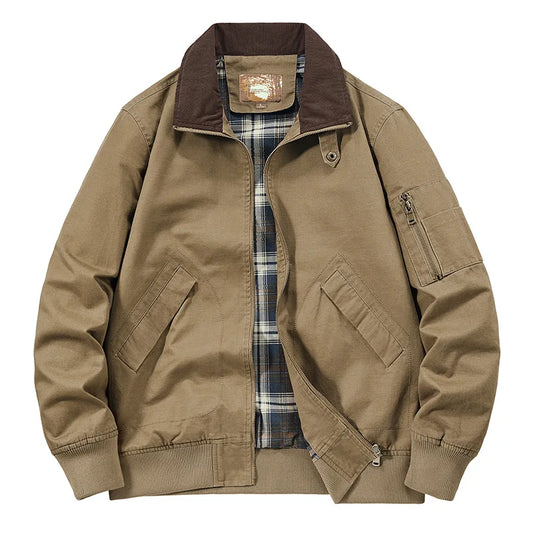 The Ultimate Everyday Utility: 100% Pure Cotton Pilot Jacket