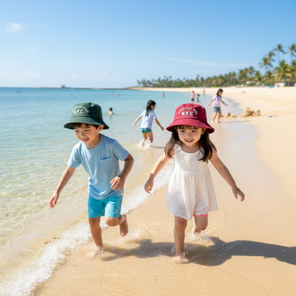 Upper East Side NYC Bucket Hat for Kids (2–4 Years)