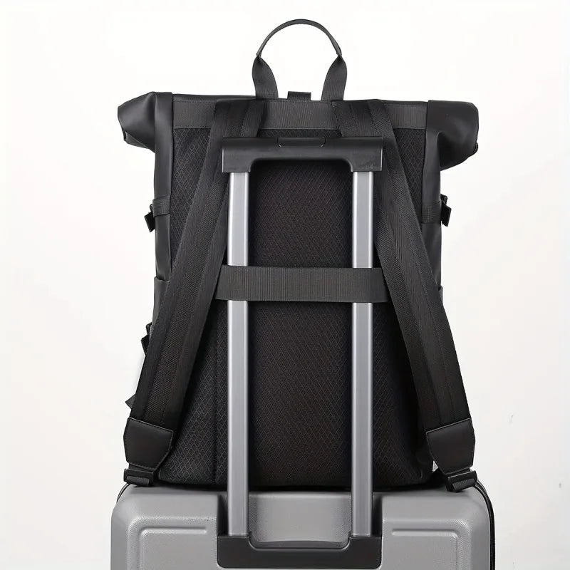 The Nomad Roll-Top: Urban Utility Redefined Laptop Backpack