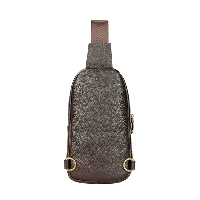 Men's Urban Cross Body Sling Bag in Genuine Leather