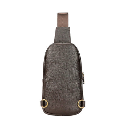 Men's Urban Cross Body Sling Bag in Genuine Leather
