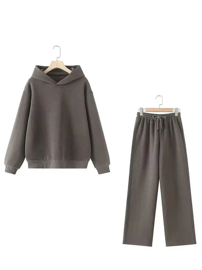 Women's Winter Sweatshirt Pants Separates & Sets