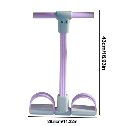 The Bauhaus 6-Tube Sculpting Resistance Band with Intelligent LED Tracking