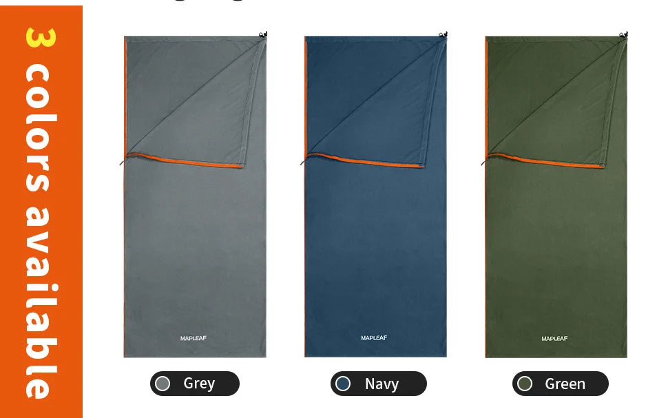 Cozy Chic: The MAPLEAF Fleece Sleeping Bag Cocoon