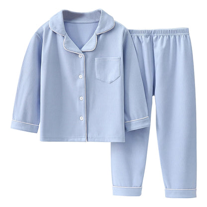 Kids Flannel Warm Velvet Luxe Flannel Pyjama Sets for Stylish Sleep | Cosy Core Collection