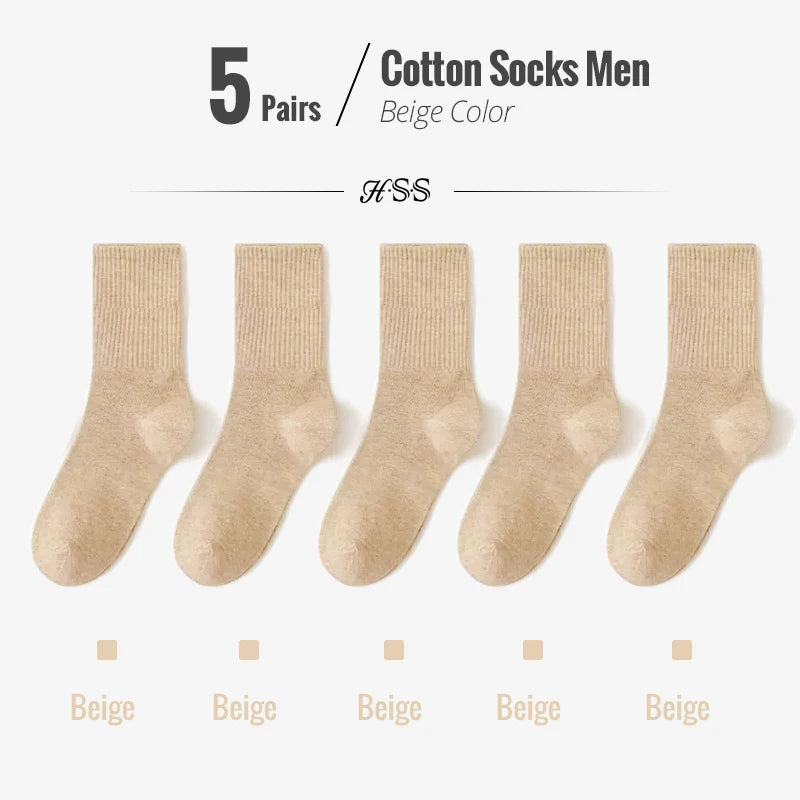 Originals 5/10 Pairs 95% Combed Cotton Socks