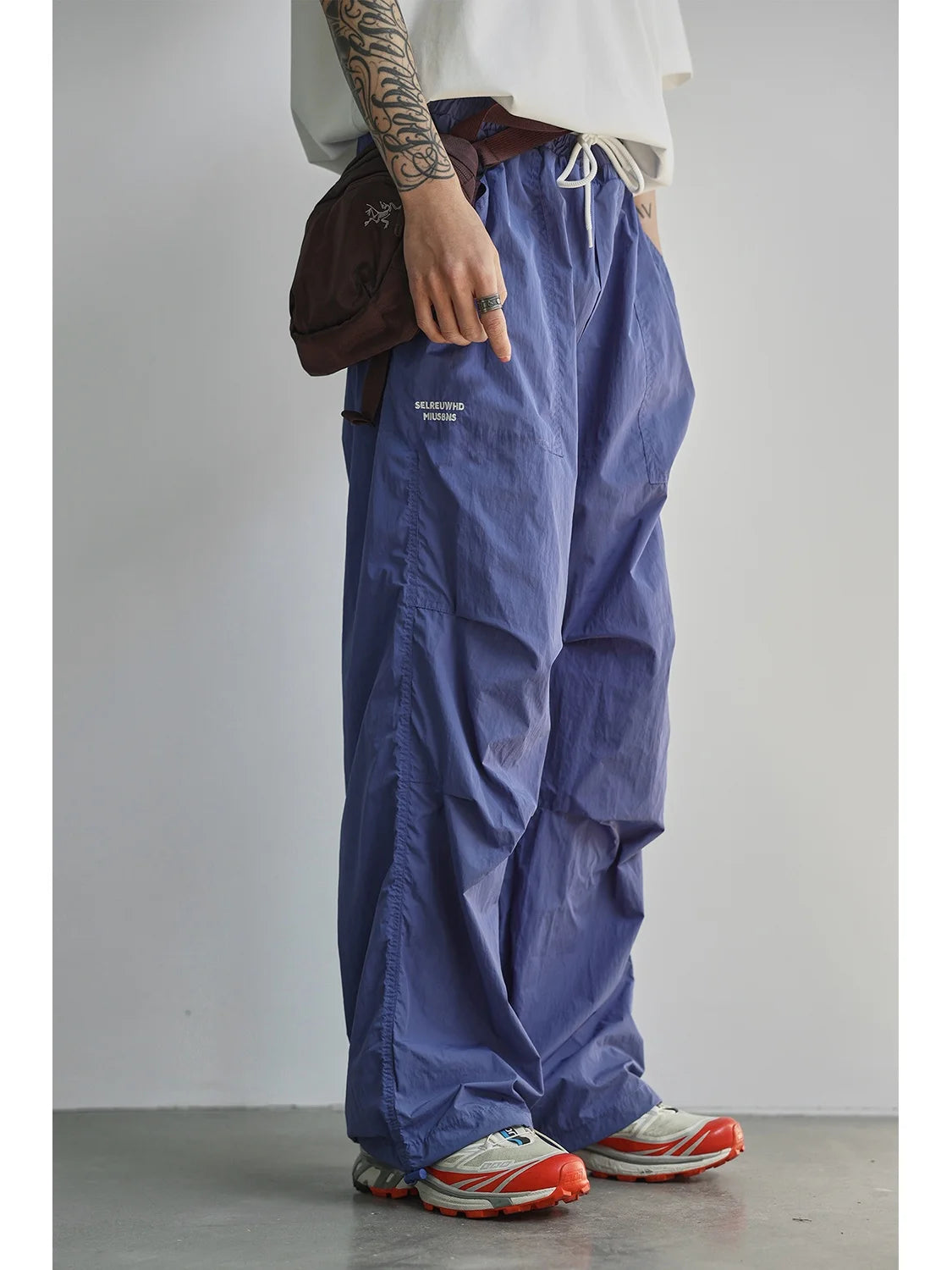 Men's The Summit Outdoor Trouser: Nylon Wide-Leg Utility Pants