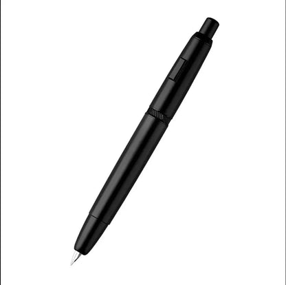 The Executive Grip: Metal Press Luxury Fountain Pen – Effortless Style, Precision Writing.