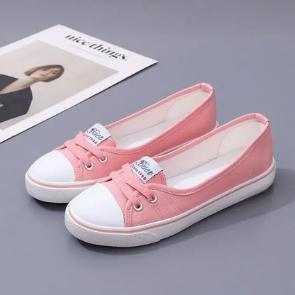The "Everyday Muse" Low-Top Lace Up Canvas  Shoes: Effortless Chic