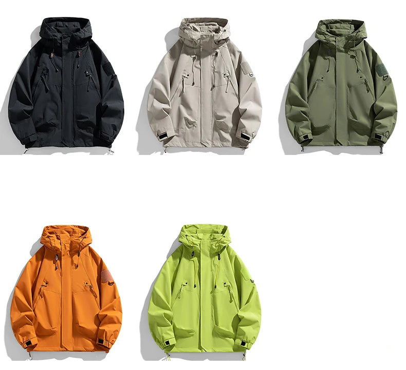 Men's Explorer Windbreaker Hooded Jacket