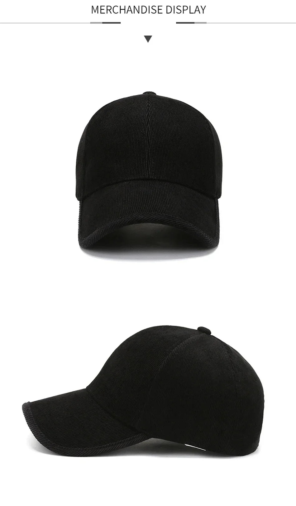 The Corduroy Cap | Trendy Winter Baseball Hats for Men & Women