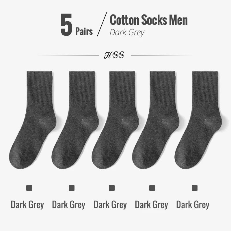 Originals 5/10 Pairs 95% Combed Cotton Socks
