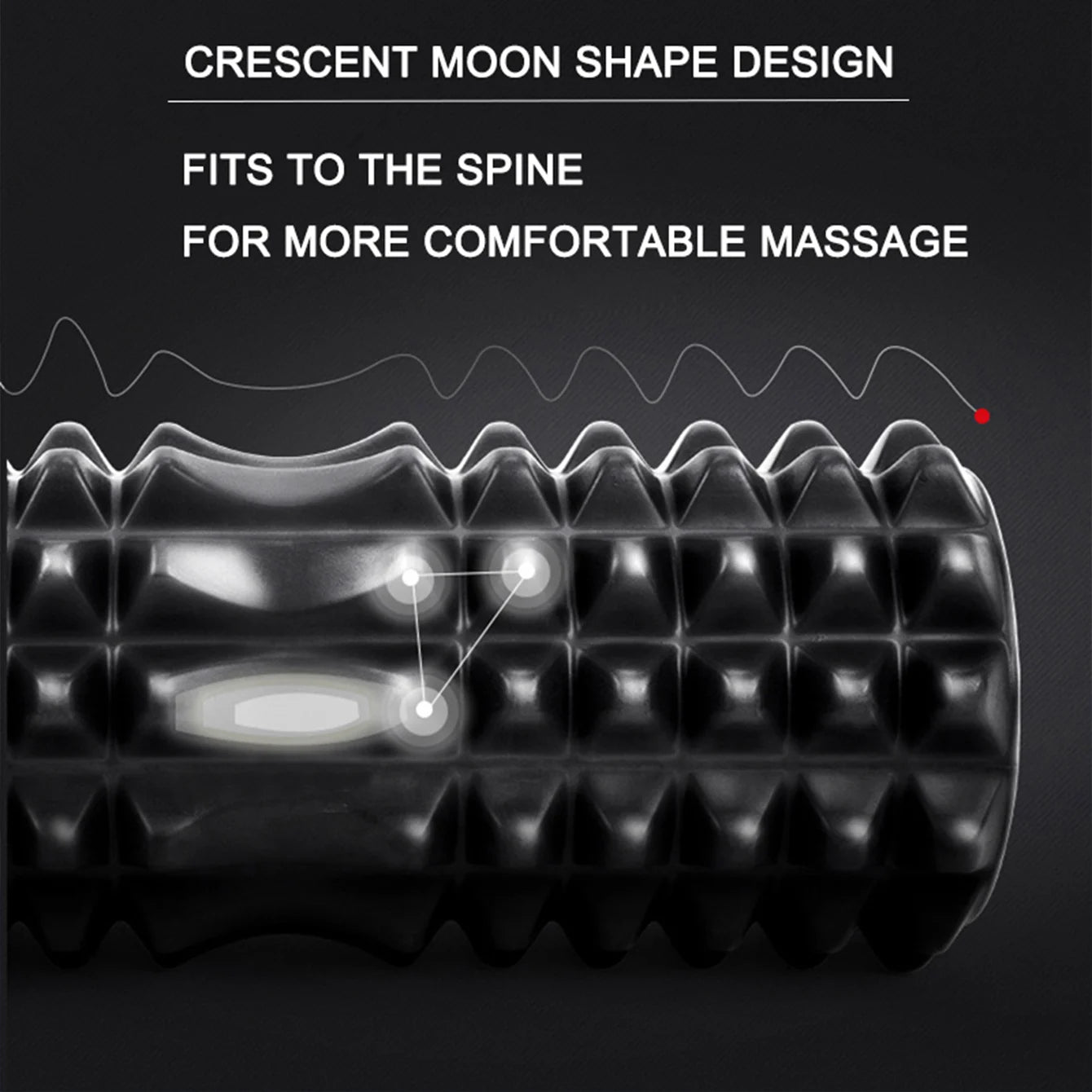 The Recovery Revolution | Sculpt & Release Crescent Foam Roller