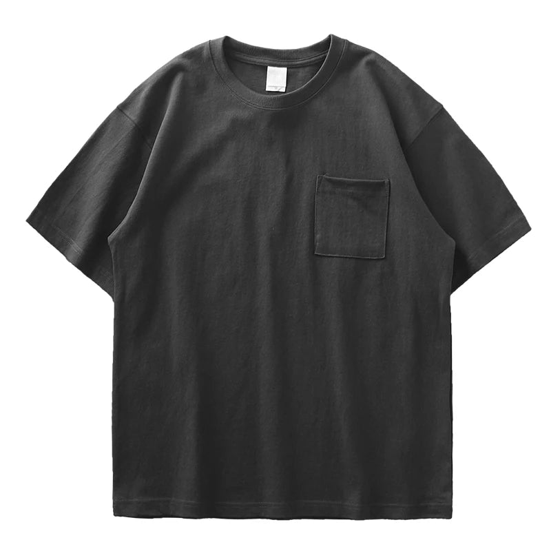 Men's The Archive Tee: 320 GSM Heavyweight Pocket Vintage T-Shirt