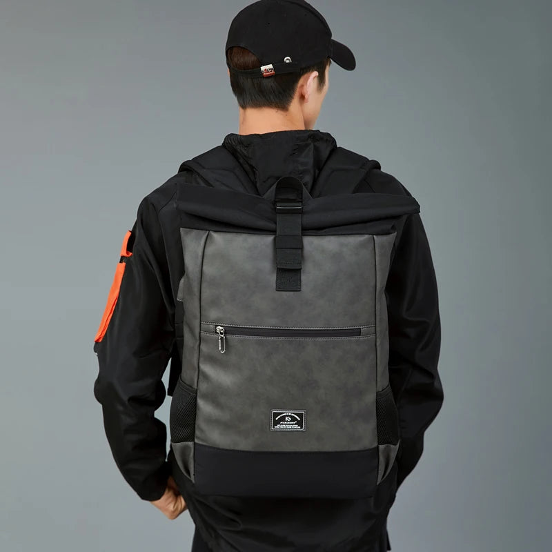 The Vanguard Roll-Top Laptop Backpack: Urban Utility Reimagined