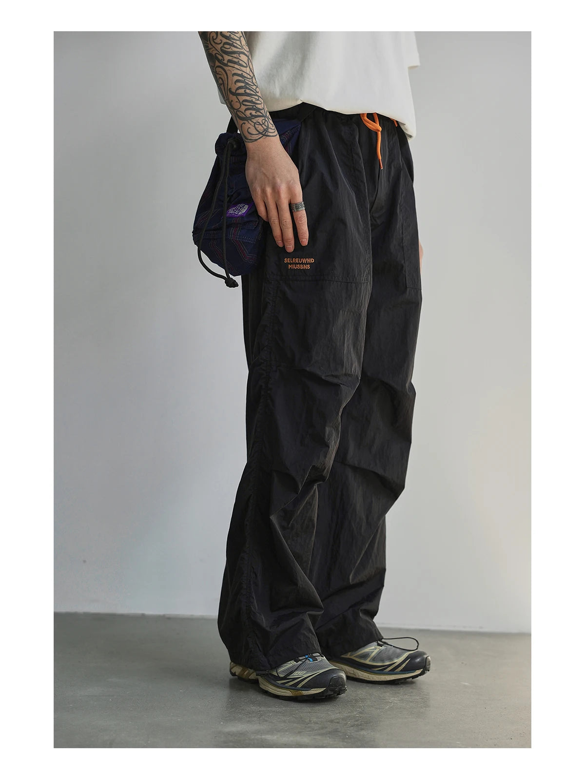 Men's The Summit Outdoor Trouser: Nylon Wide-Leg Utility Pants