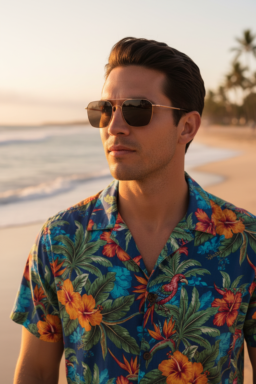 Titanium Transcendence™ Navigator Sunglasses UV400