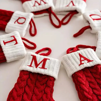 Christmas Alphabet Socking