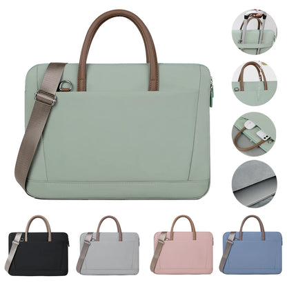 The Essentialist Commute: Laptop Sleeve & Briefcase Tote