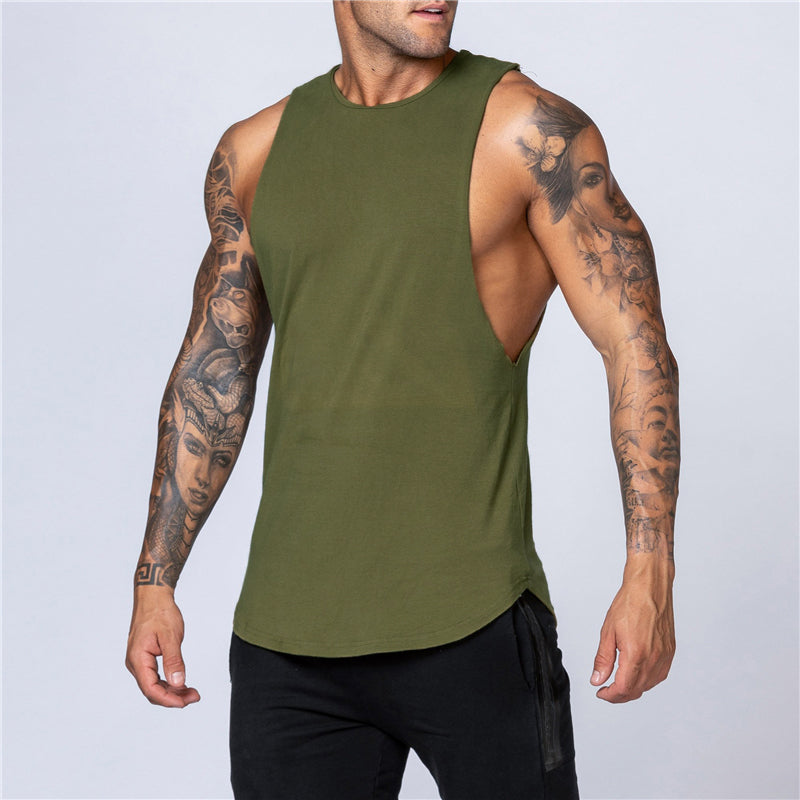 Men's Performance Drop-Armhole Gym Vest