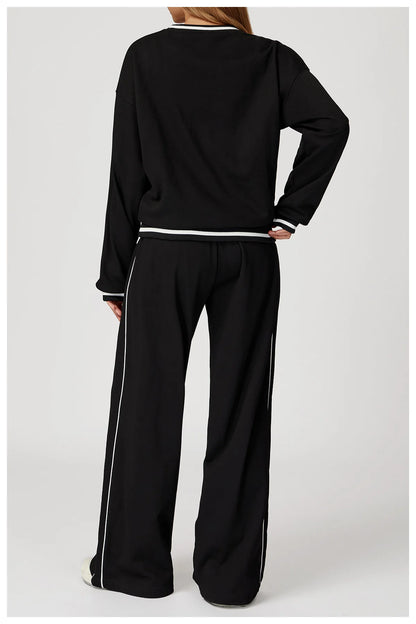 Women's Wide leg Sweatpants | High Waisted Yoga & Fitness Pants