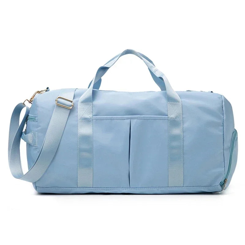 Women's Duffel Bag with Shoe Compartment