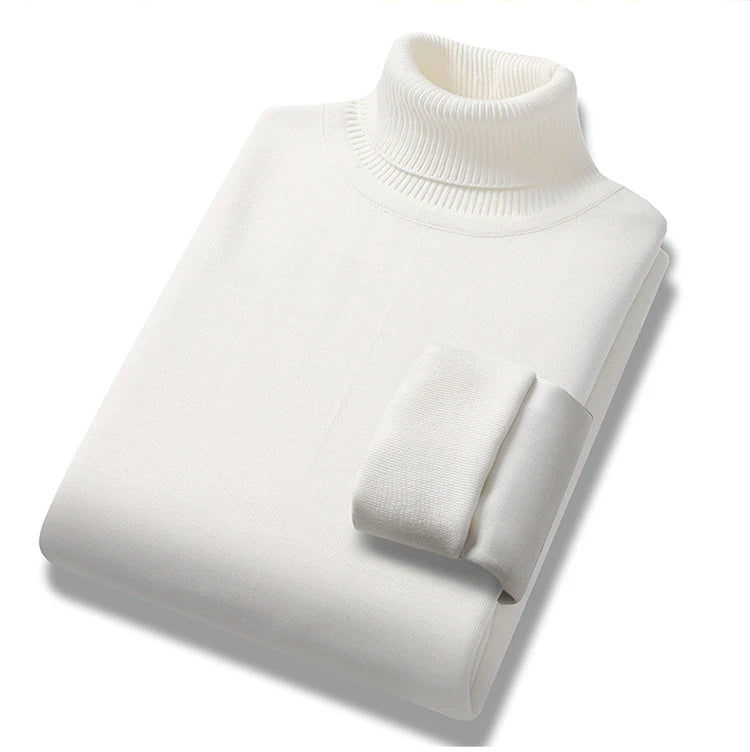 Men's High Neck Tech-Knit Pullover