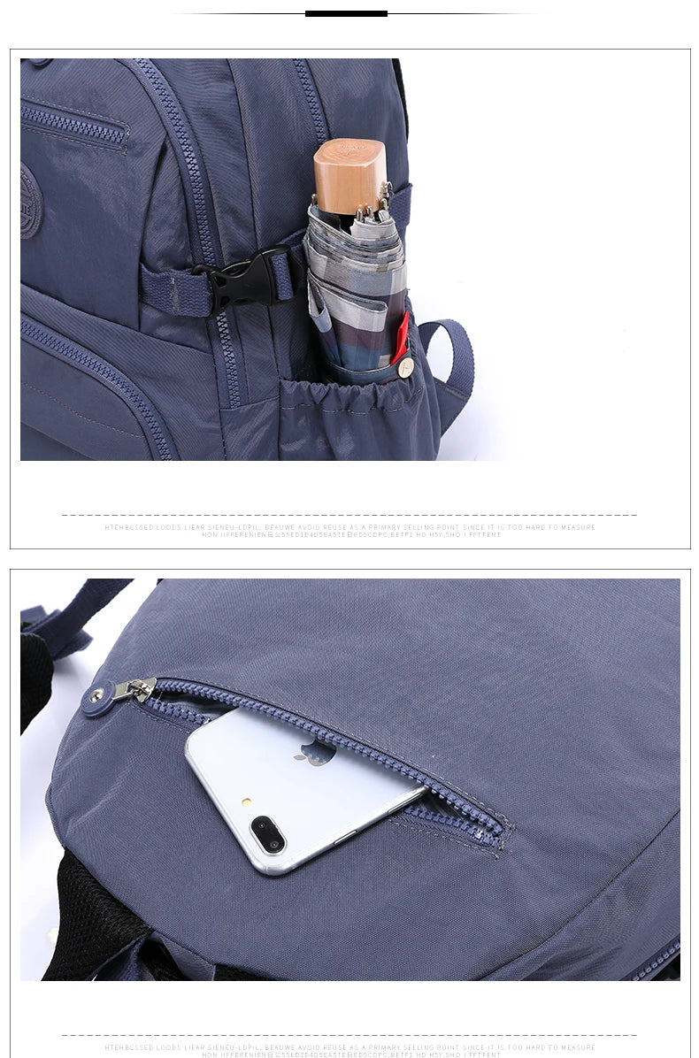 TEGAOTE Nylon Backpack: Effortless Style for the Modern Explorer