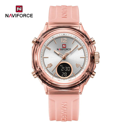 The Navigator: Women's Multifunctional Dual-Time Sport-Chic Quartz Movement Wristwatch