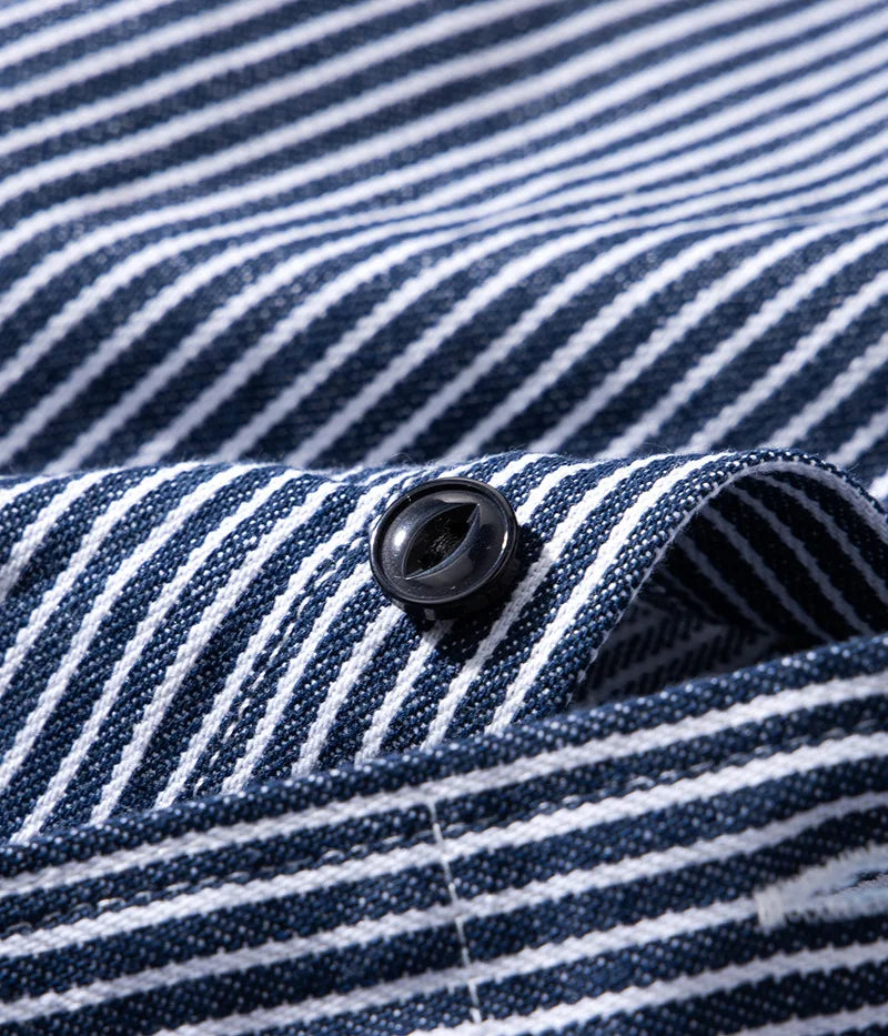 OKONKWO Heritage Striped Workshirt: The "Indestructible" Outdoor Essential