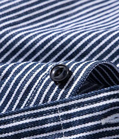 OKONKWO Heritage Striped Workshirt: The "Indestructible" Outdoor Essential
