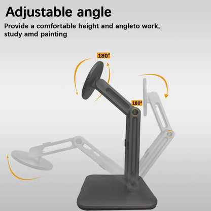 Elevate Your View: The Sculptural Magnetic Desktop Stand