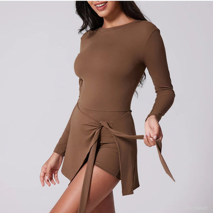 Court-to-Cocktails Wrap Tennis Dress