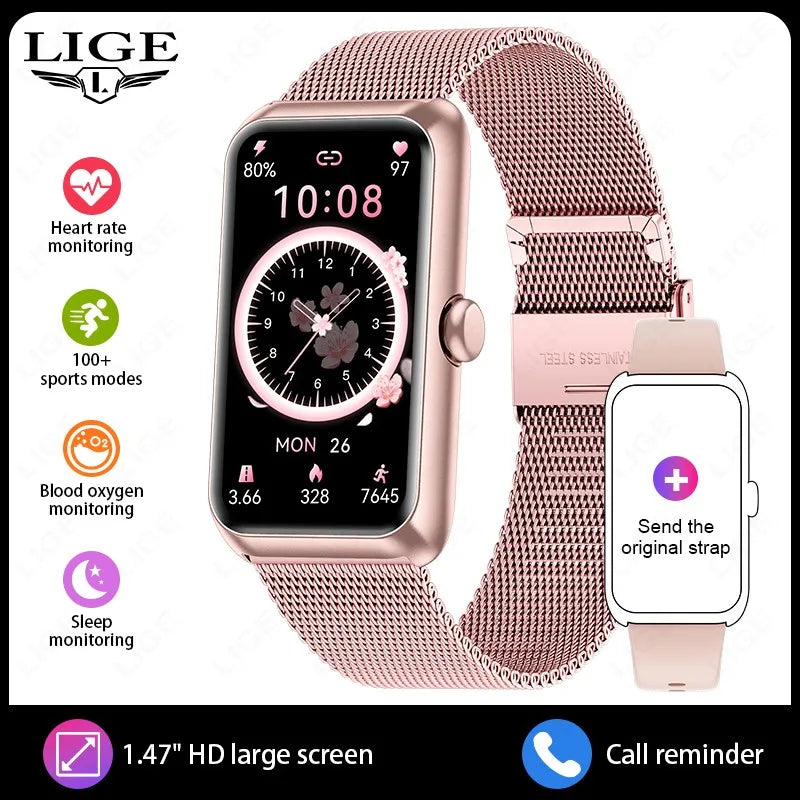 LIGE Horizon Women's Smart Watch & Fitness Tracker
