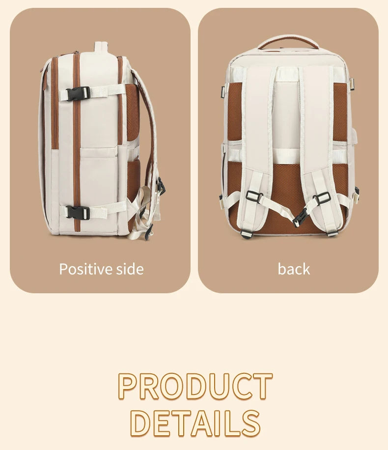 The Ultimate "Jet-Set & Forget" Travel Companion | Travel Backpack 40x20x30