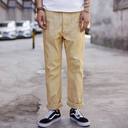 The Icon Reimagined: Men's Authentic Baker Utility Cargo Pants