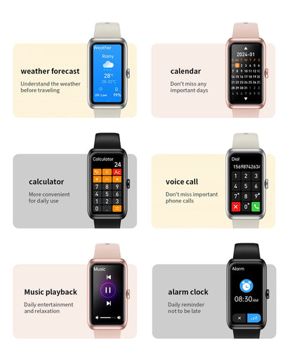 LIGE Horizon Women's Smart Watch & Fitness Tracker