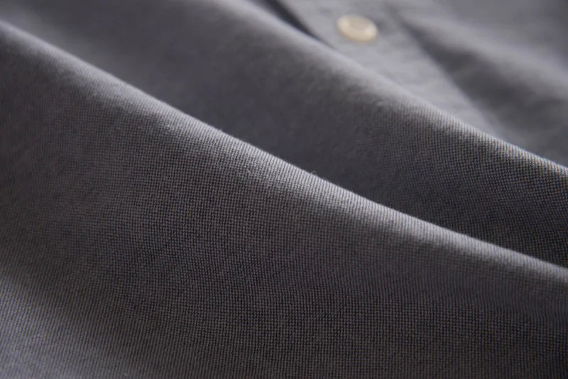 Men's Japanese Retro Oxford Shirt