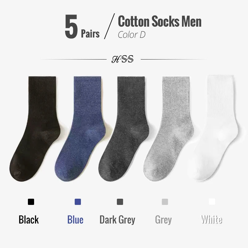 Originals 5/10 Pairs 95% Combed Cotton Socks