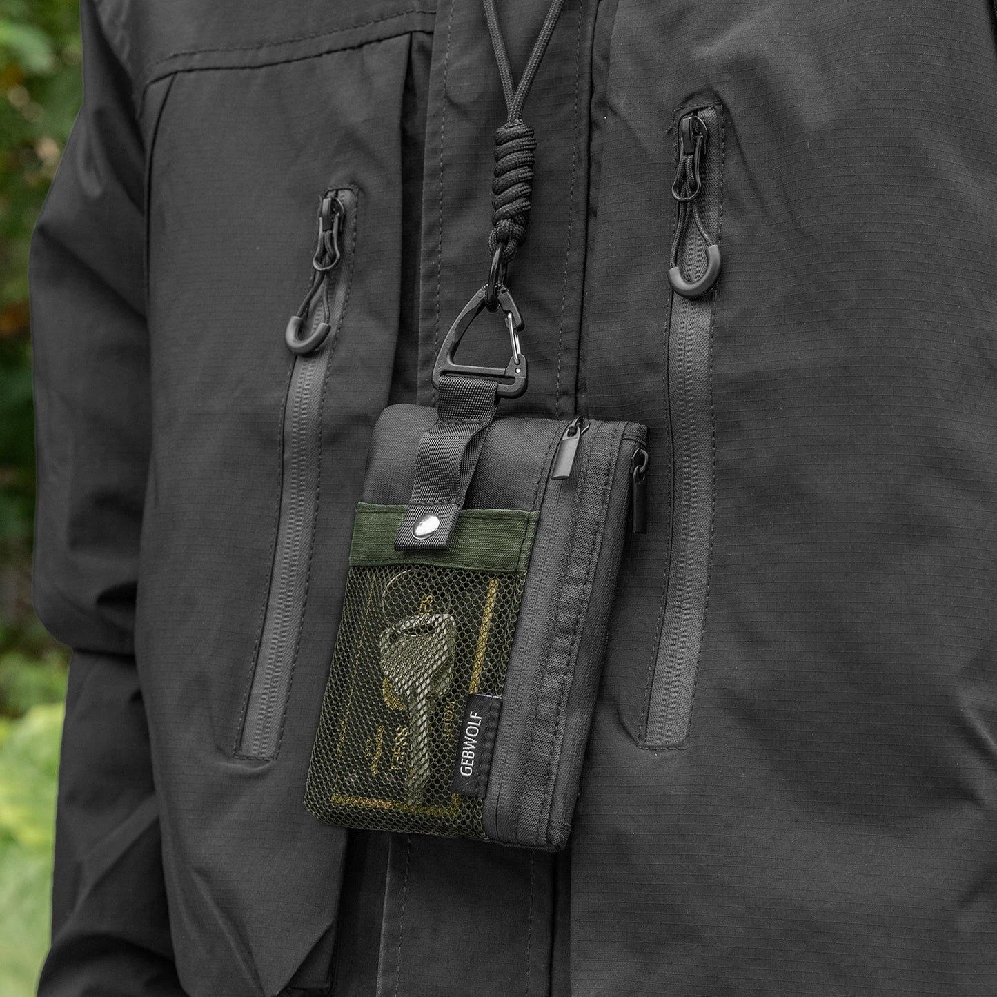 The Nomad RFID Blocking Tactical Neck Wallet: Security in Motion