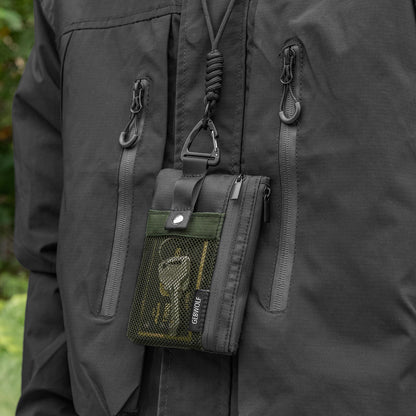 The Nomad RFID Blocking Tactical Neck Wallet: Security in Motion