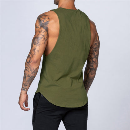 Men's Performance Drop-Armhole Gym Vest
