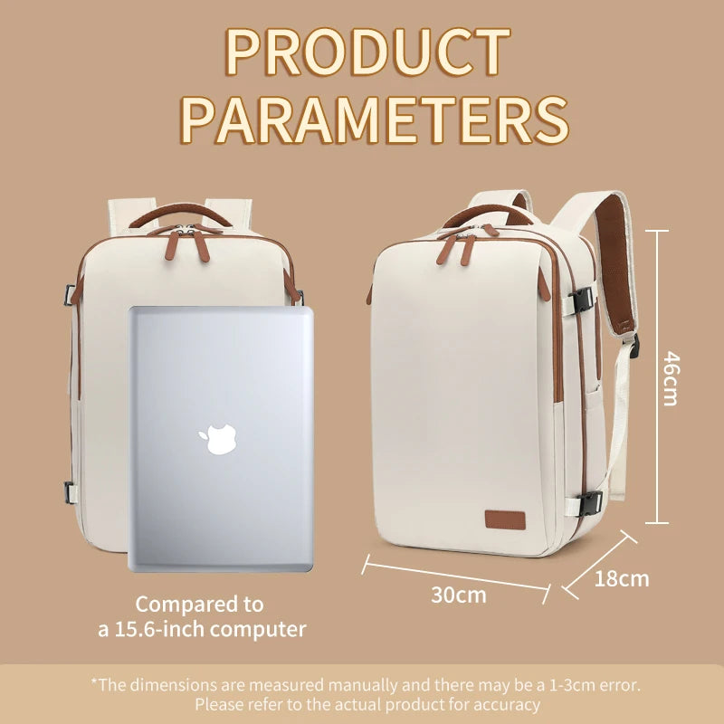 The Ultimate "Jet-Set & Forget" Travel Companion | Travel Backpack 40x20x30