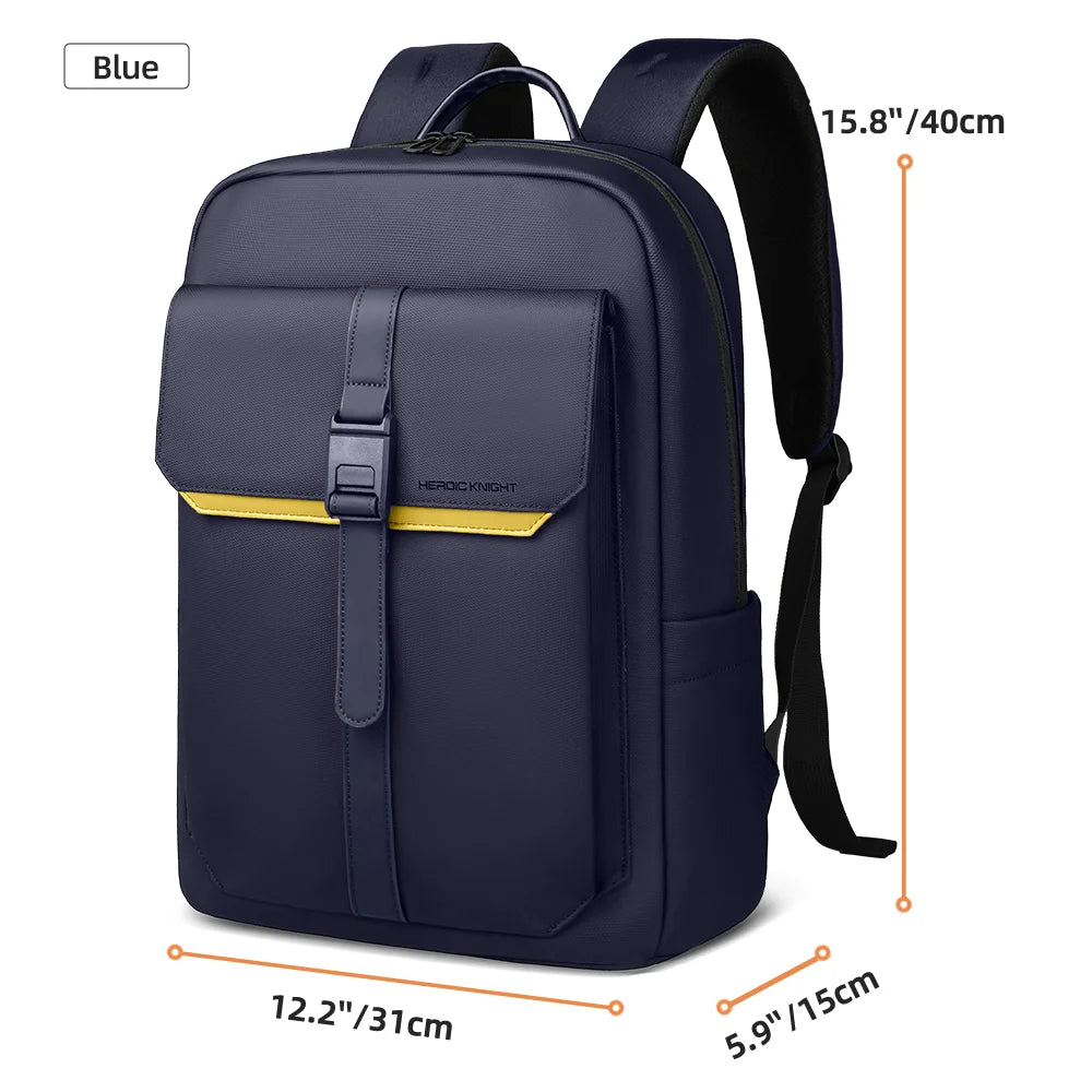 The Modern Commuter: HEROIC KNIGHT Flap Laptop Backpack